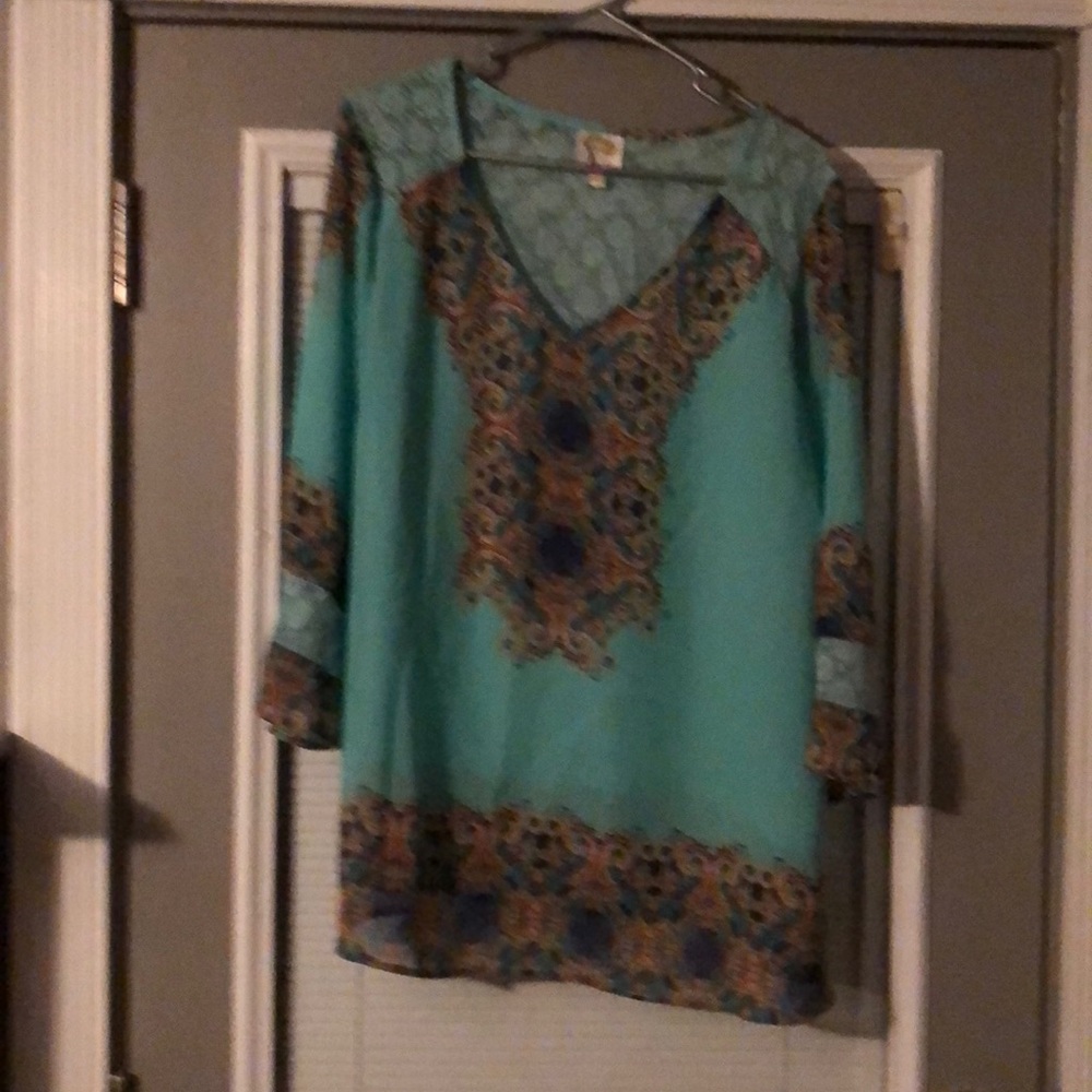 Sheer shirt